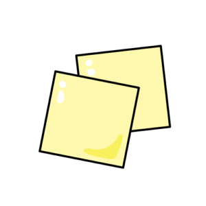 スライスチーズのカラーイラスト