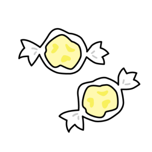 キャンディチーズのカラーイラスト