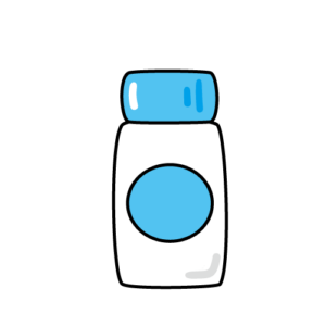 塩のカラーイラスト