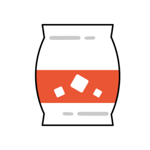 砂糖のカラーイラスト