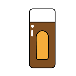 ソースのカラーイラスト