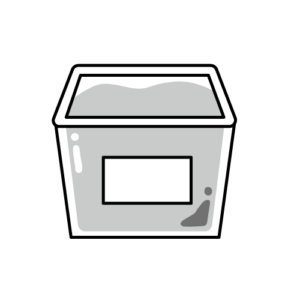 みそのモノクロイラスト