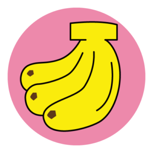 バナナのマーク