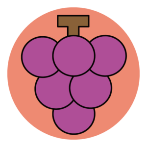 ぶどうのマーク
