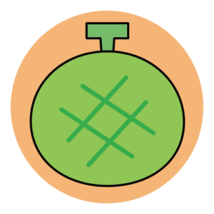 メロンのマーク