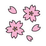 さくらのカラーイラスト