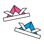 折り紙かぶとのカラーイラスト