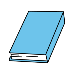 本のカラーイラスト